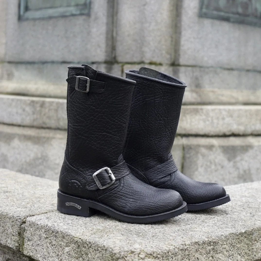 Biker boots midi cuello