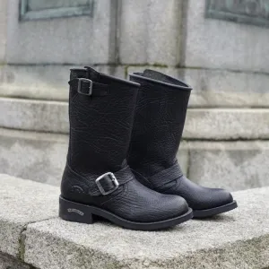 Biker boots midi cuello