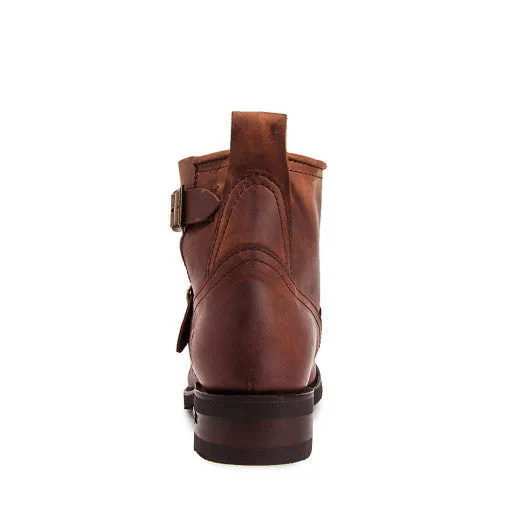 Biker boots short - brown