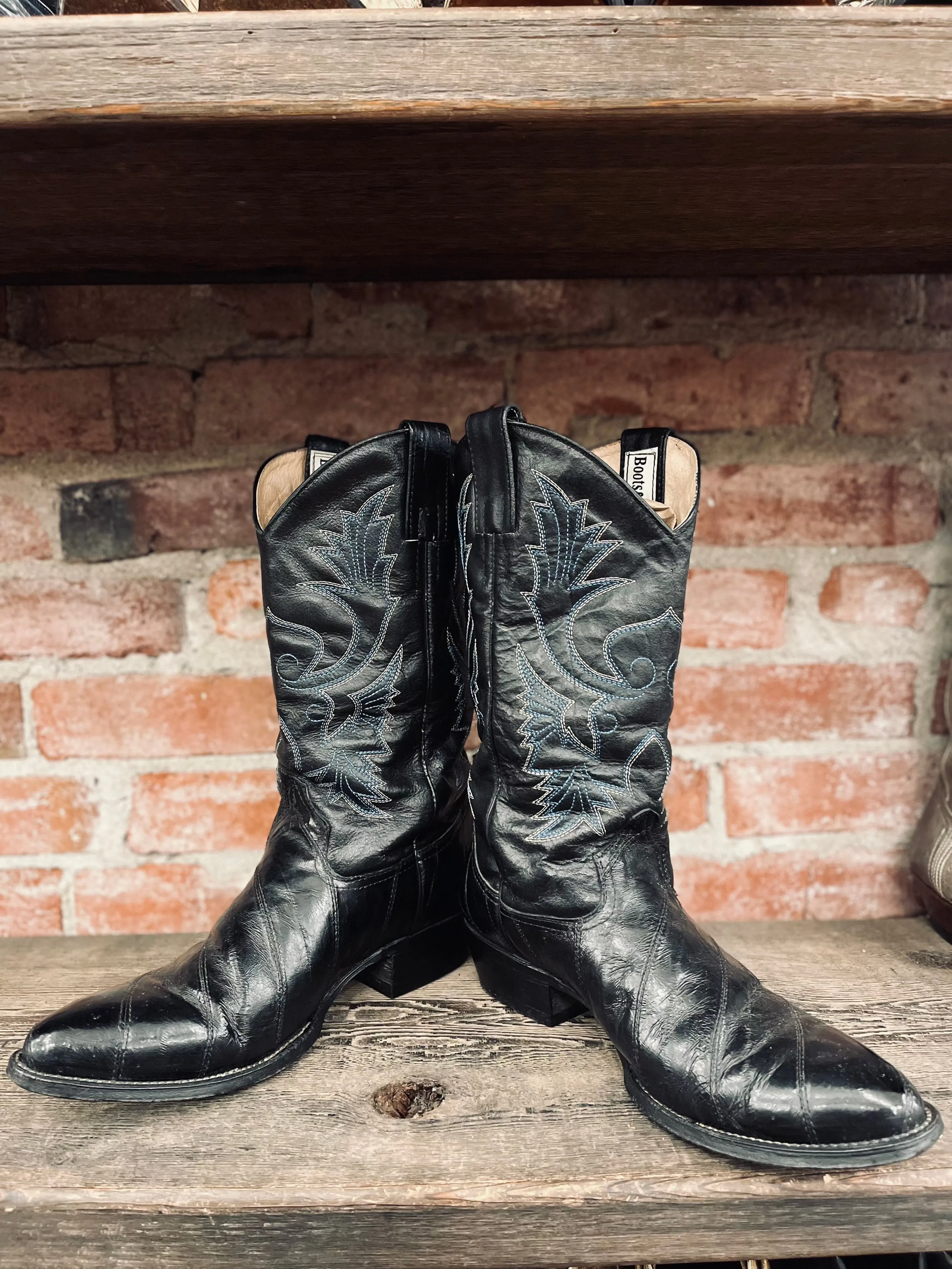 Boots & Co Eel Cowboy Boots Men's Size 11