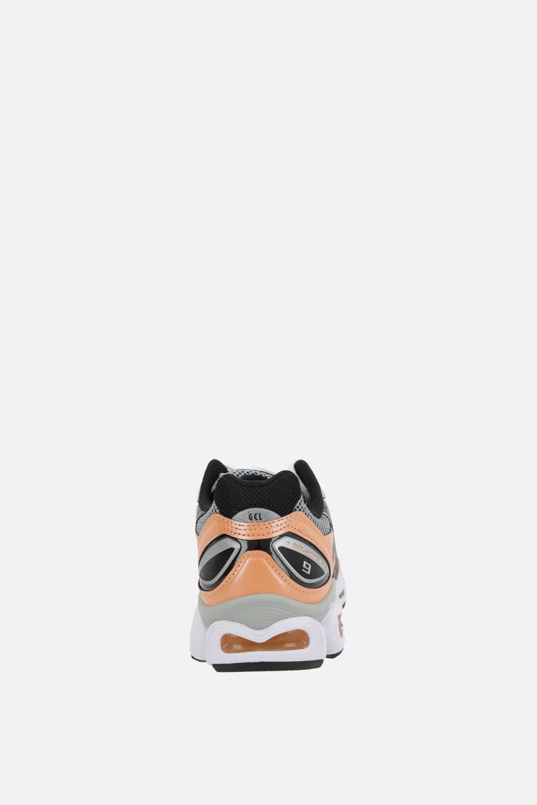 Mesh Faux Leather Sneakers