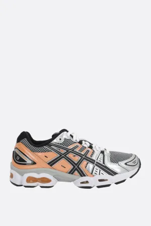Mesh Faux Leather Sneakers
