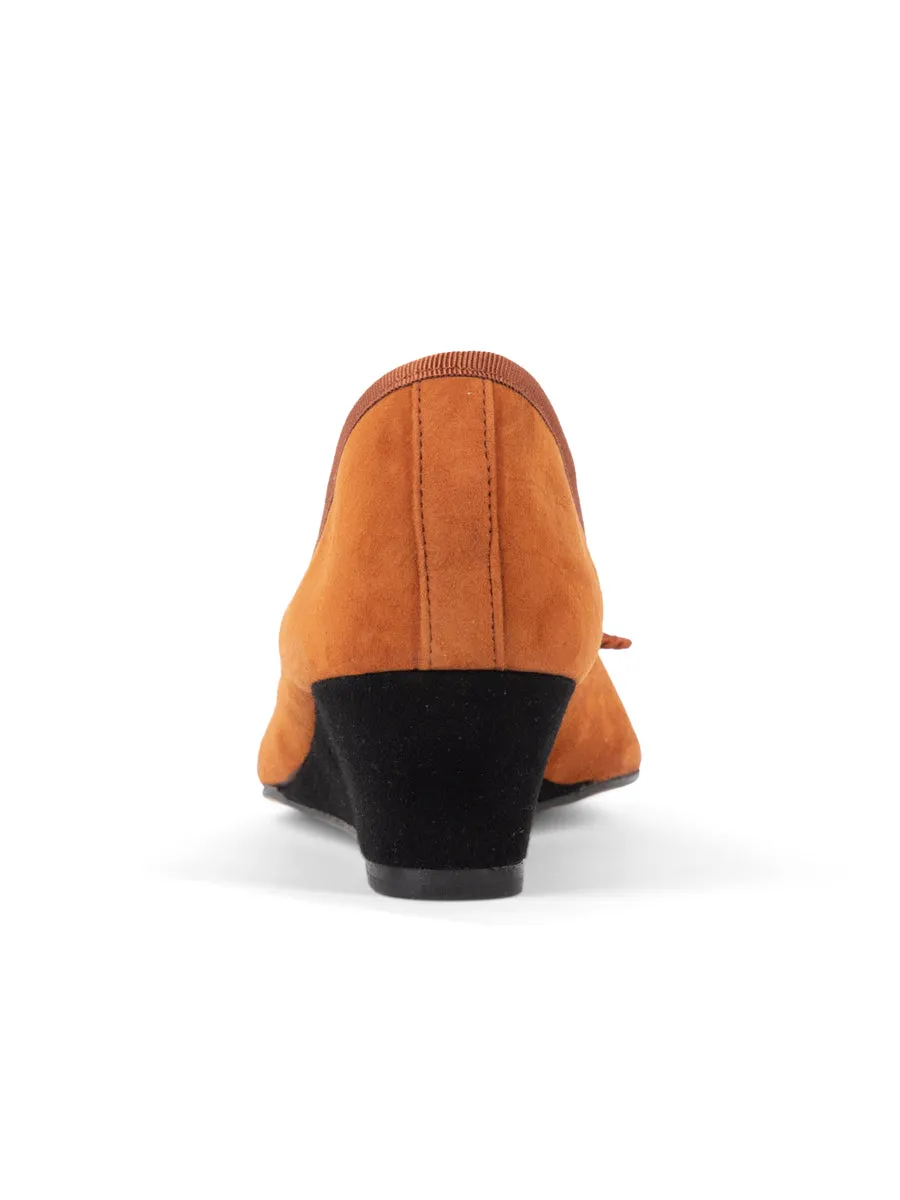 New Suede Wedge