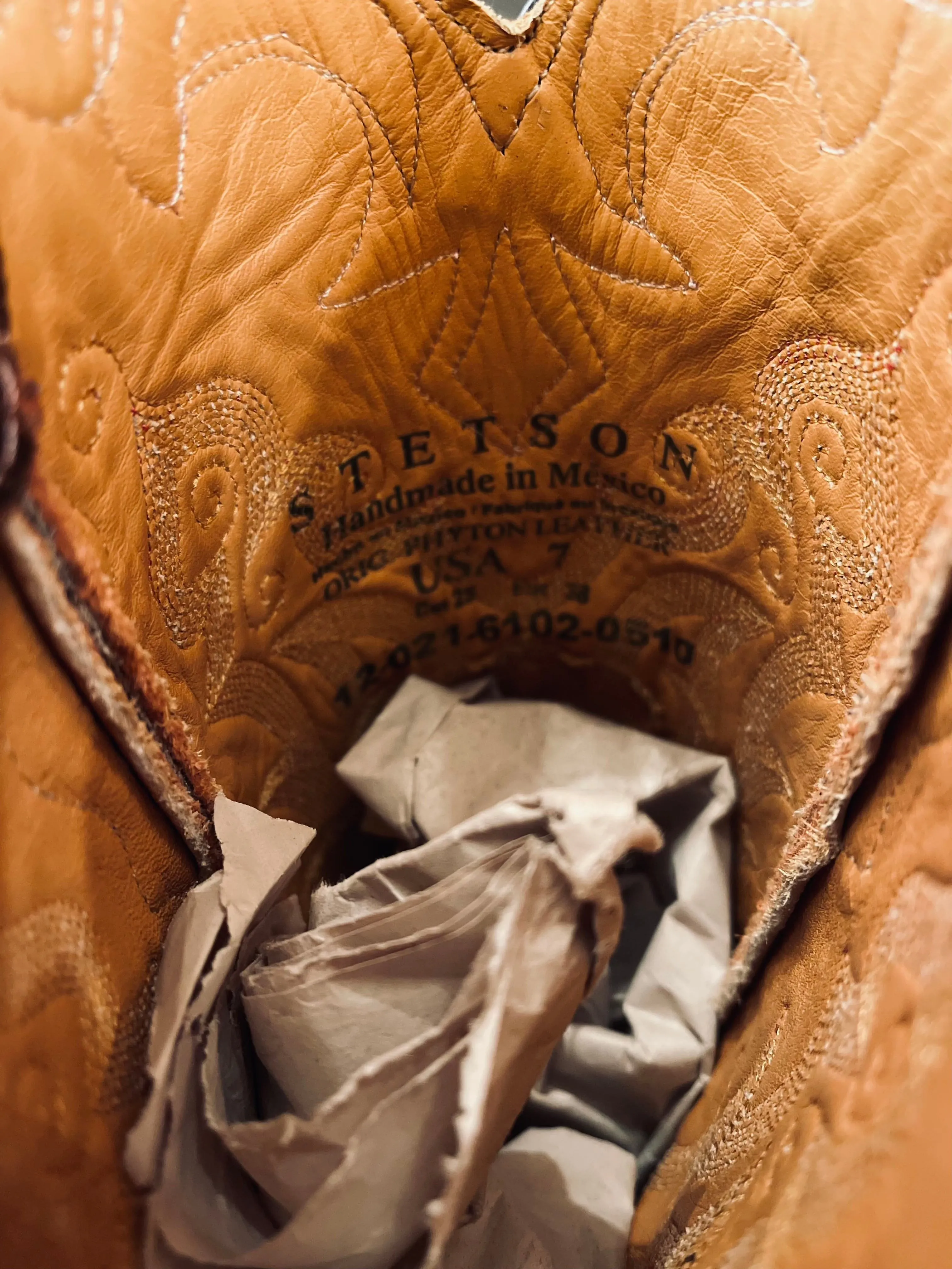 Stetson Cowboy Boots Women's Size 7